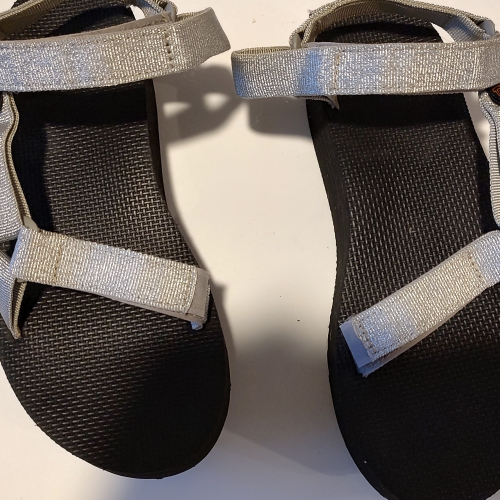 Teva Sandals Black & silver Water, Hiking, Gladiator, Summer, Vacation, Simple